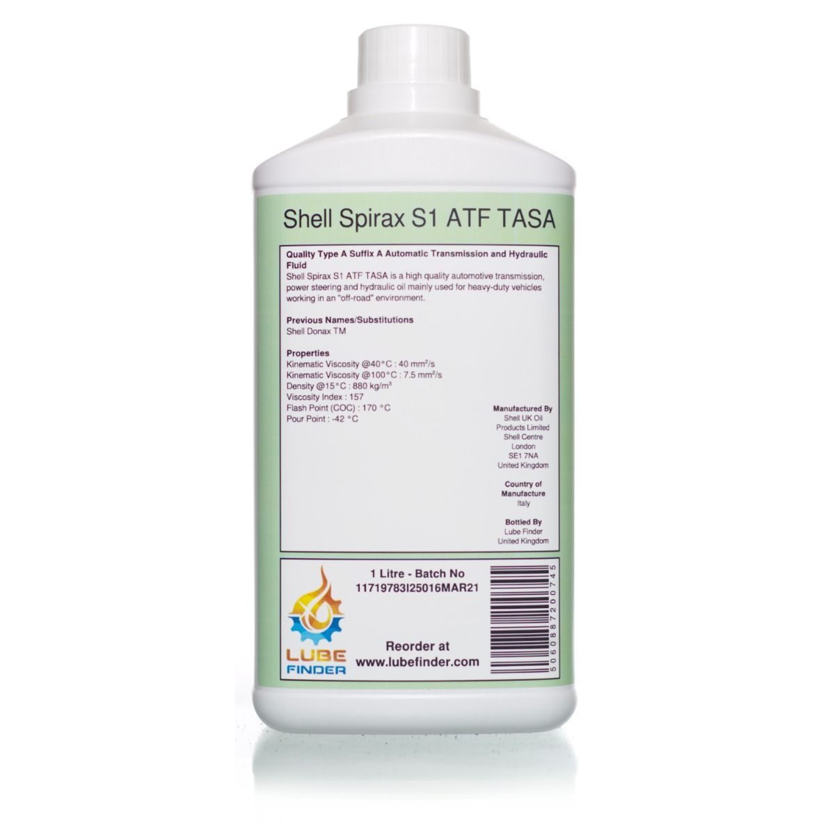 Shell Spirax S1 ATF TASA