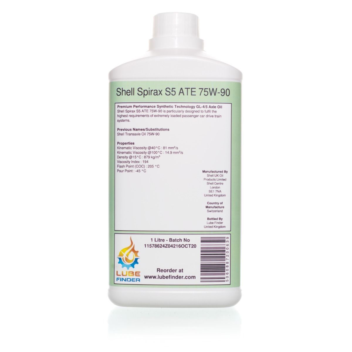 Shell Spirax S5 ATE 75W-90